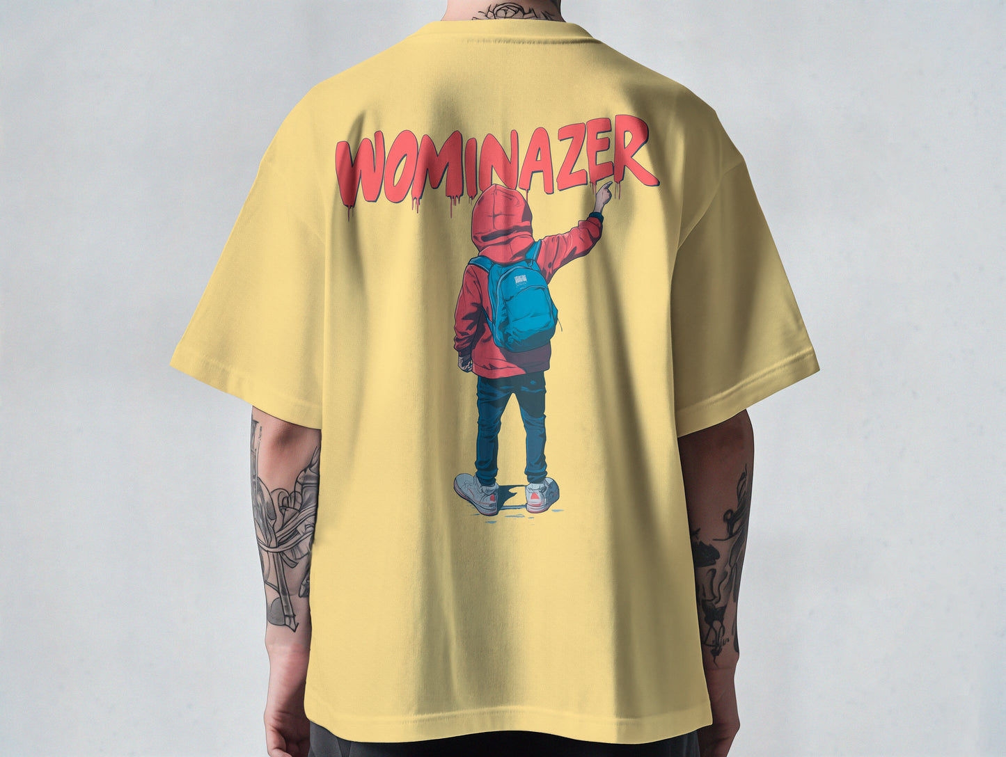 CAMISETA WOMINAZER GRAFITI